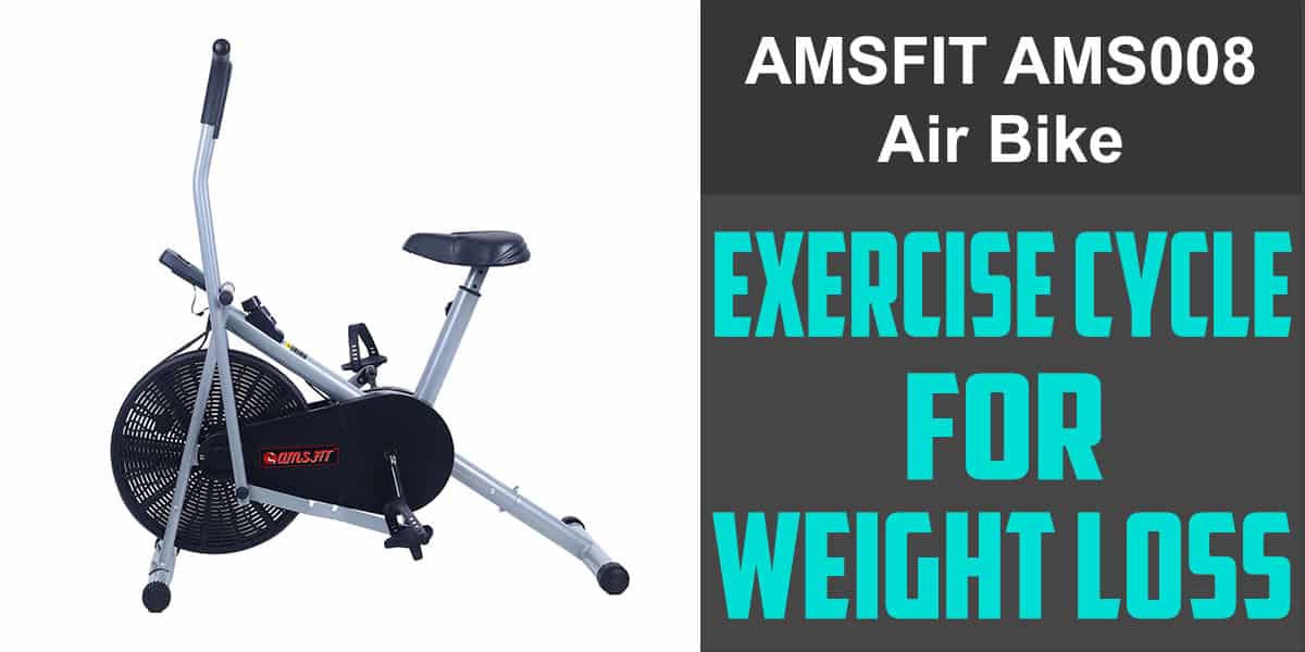 Air Bike Exercise Cycle for Weight Loss