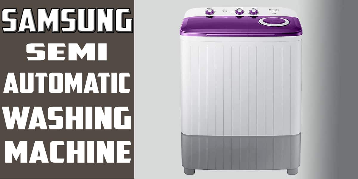 Samsung Semi-Automatic Washing Machine WT60R2000LL