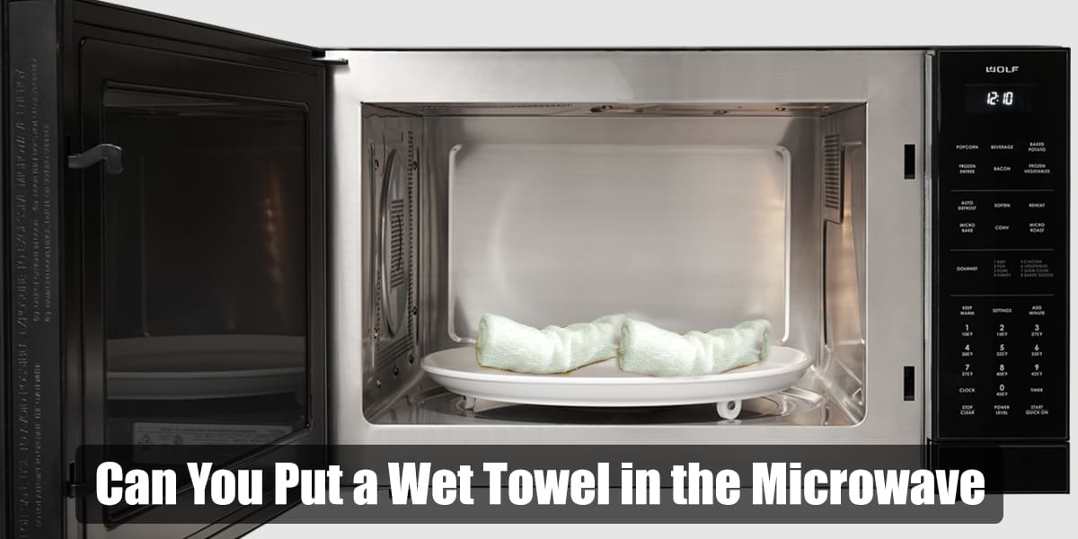 Can You Put a Wet Towel in the Microwave