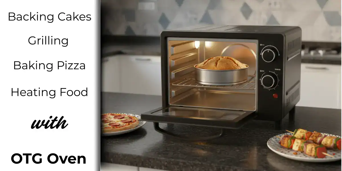 How to use OTG oven for baking cake, grilling, pizza and heating food at home