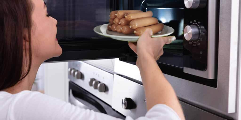 can you thaw sausage in the microwave