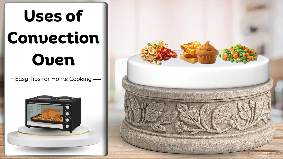 Feature image illustrating the uses of convection oven for everyday home cooking.