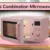 Combination microwave oven placed in modern kitchen with heading 'What is combination microwave oven'